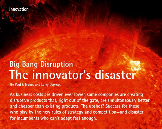 Libro Big Bang Disruption: Strategy in the Age of Devastating Innovation