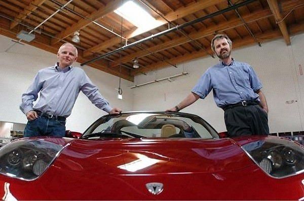 Martin Eberhard y Marc Tarpenning