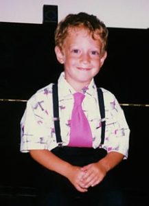 Mark Zuckerberg de niño.