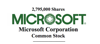 Microsoft IPO