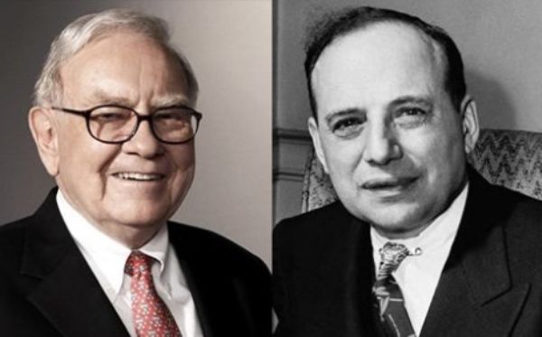 Warren Buffett y Benjamin Graham.