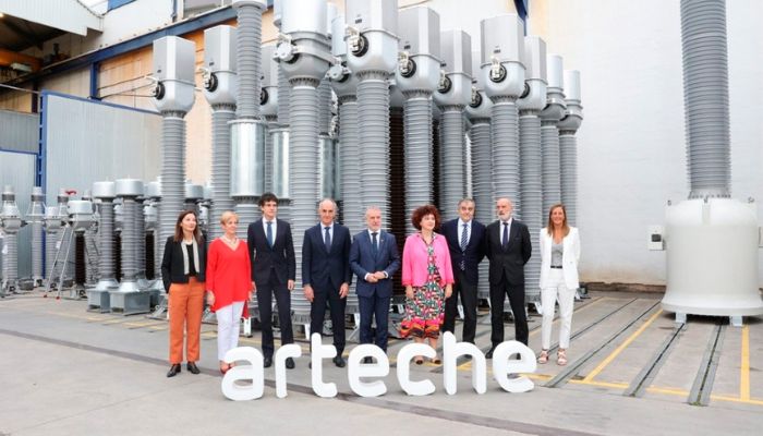 Arteche desplegara una inversion de 60 millones hasta el 2026